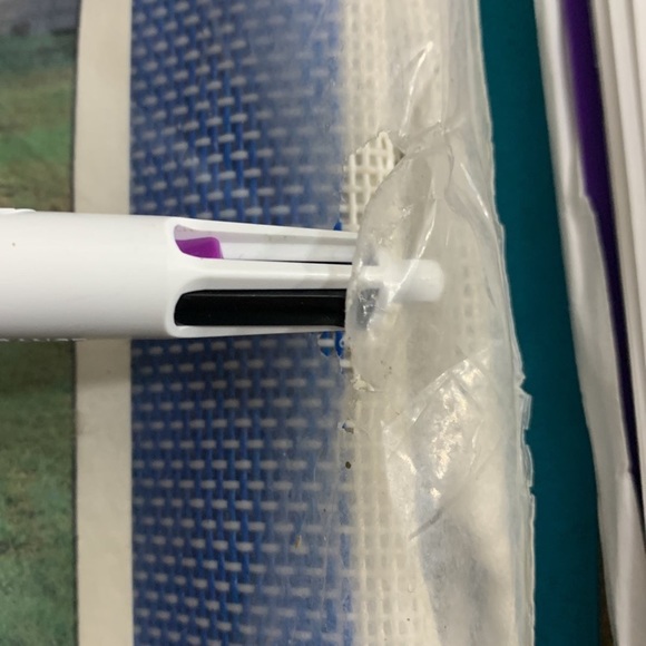 Chaise Lounge patio chair replacement cover 1pc blue white striped - Picture 7 of 8